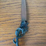 Letter opens, oak leaf