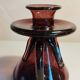 Biot bubbled glass candle holder