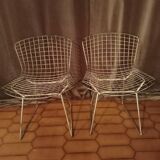Pair of Harry Bertoia chairs, first edition 1950 Knoll