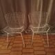 Pair of Harry Bertoia chairs, first edition 1950 Knoll