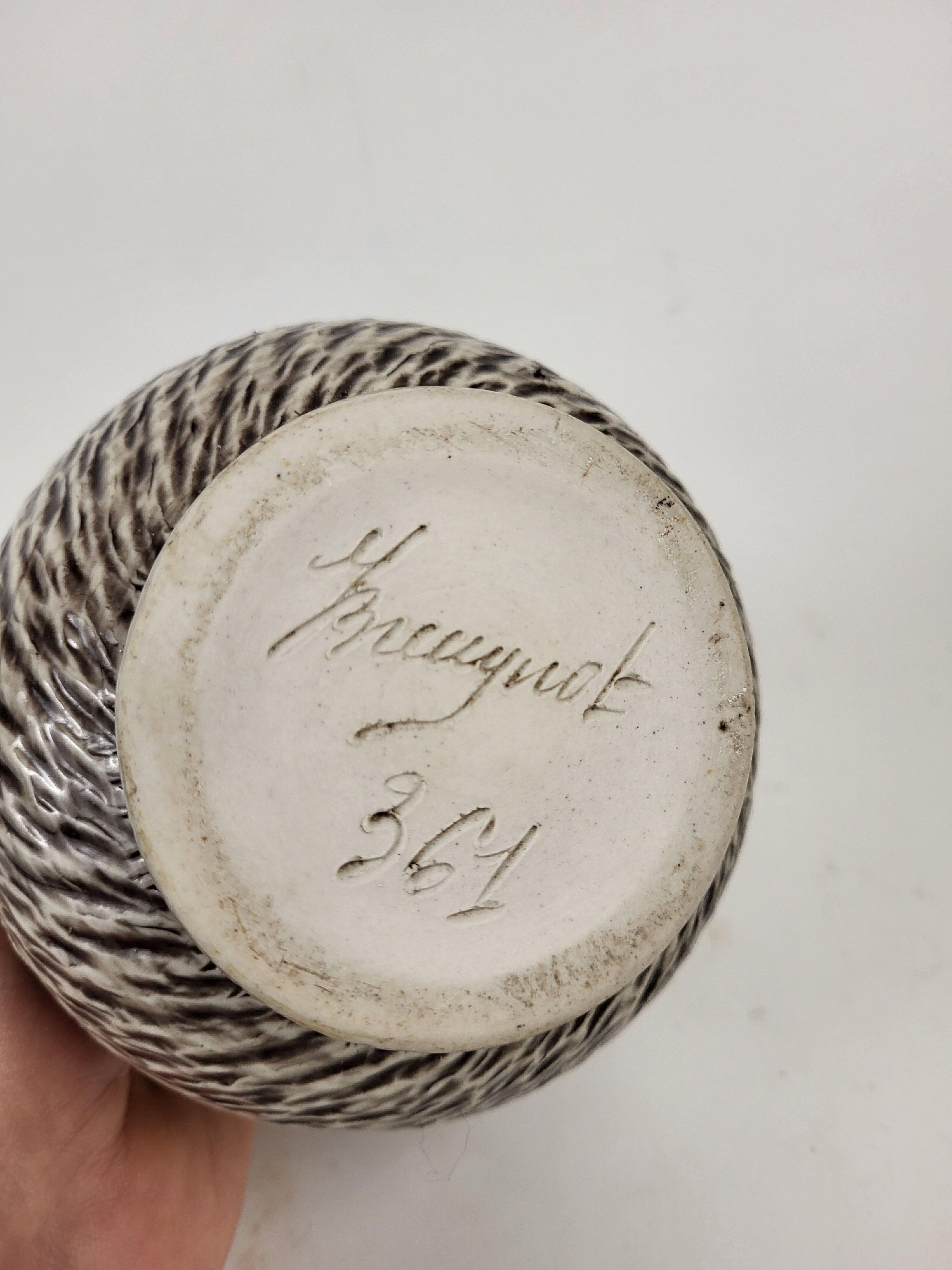 Breugnot ceramic vase