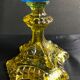 Cristalleries portieux colored glass and crystal vase