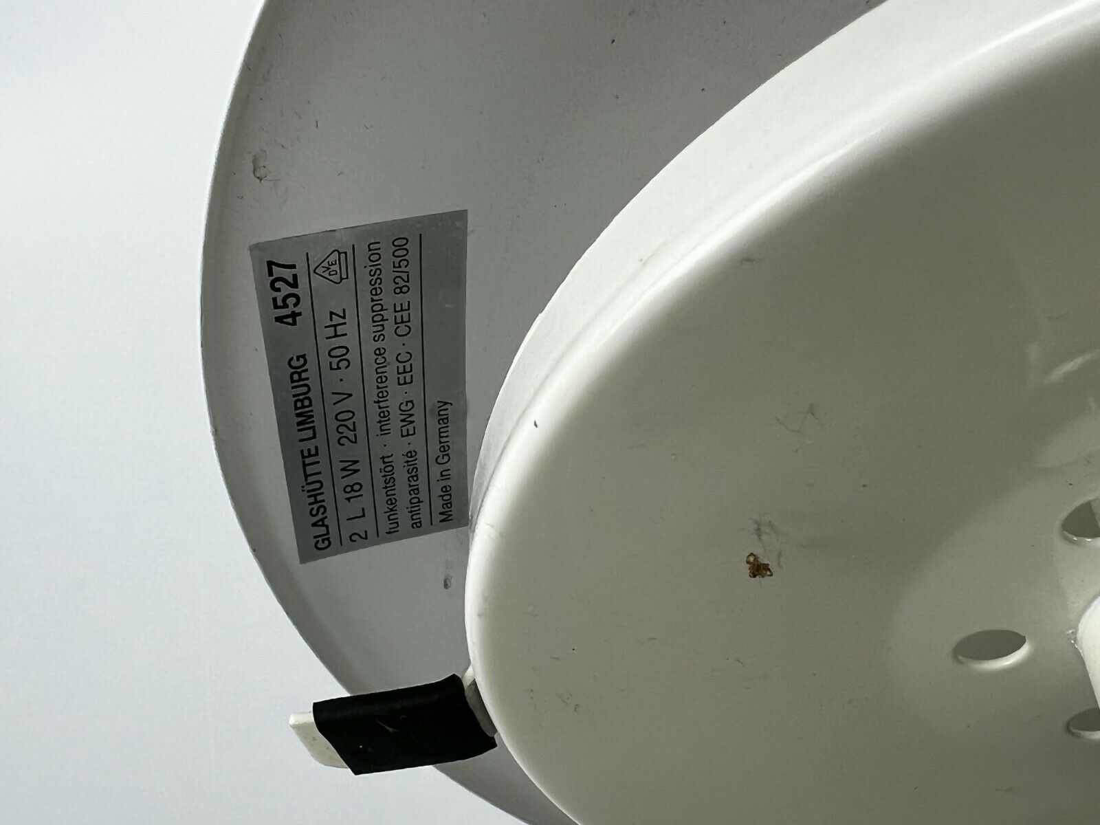 XXL 60s 70s lamp ceiling lamp Limburg "Globe" spherical lamp ball design 60s