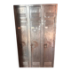 Metal locker room