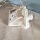 telephone from the 50s in beige bakelite