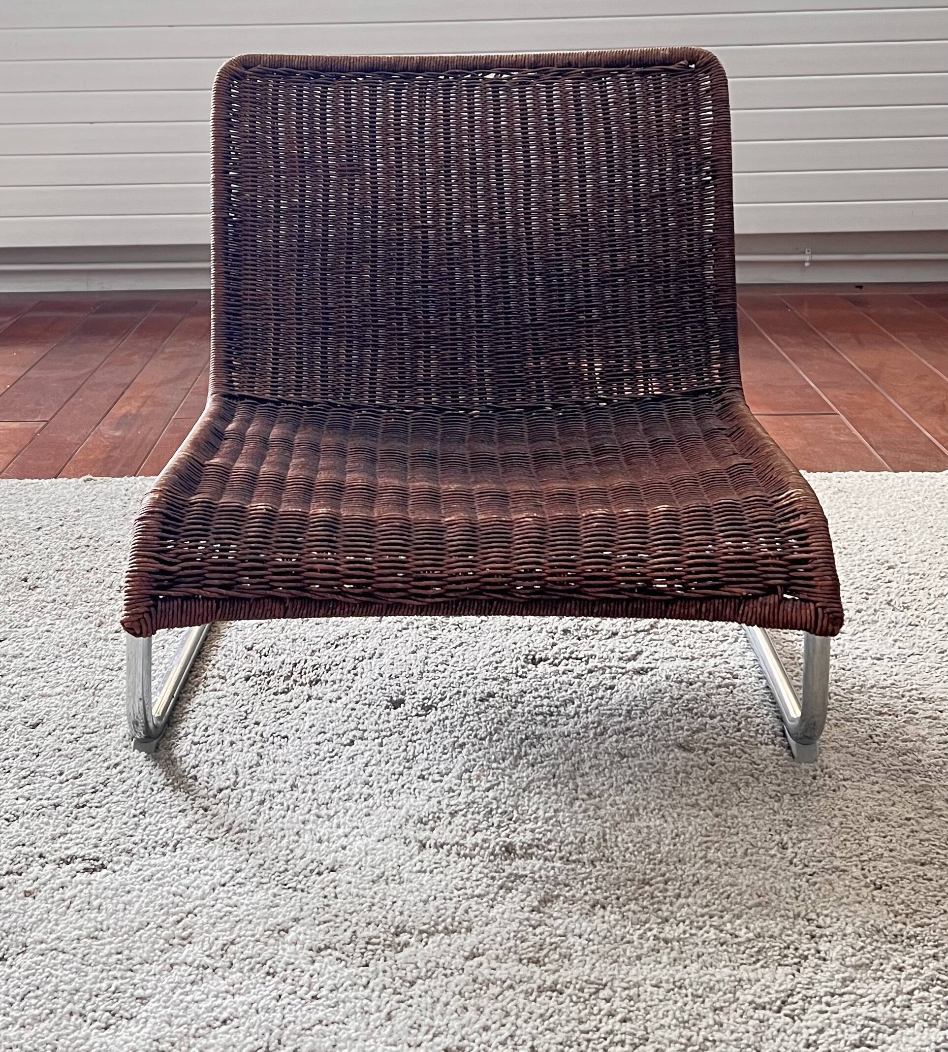 Fauteuil en rotin 70's