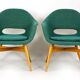 Fauteuils par Miroslav Navratil pour Tatra Nábytok, années 1960, ensemble de 2