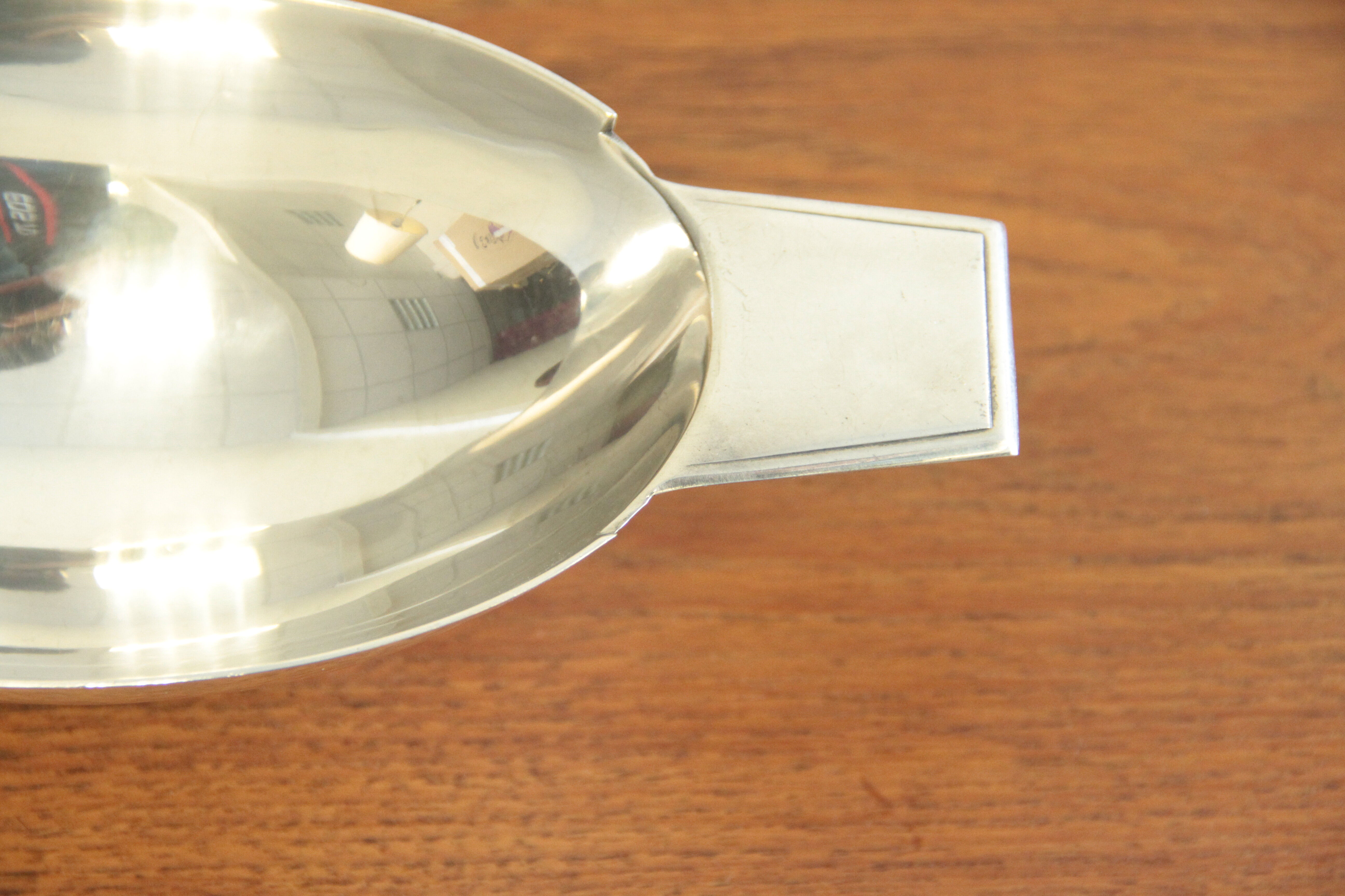 Silver metal pocket vacuum by Christian Fjerdingstad for Gallia