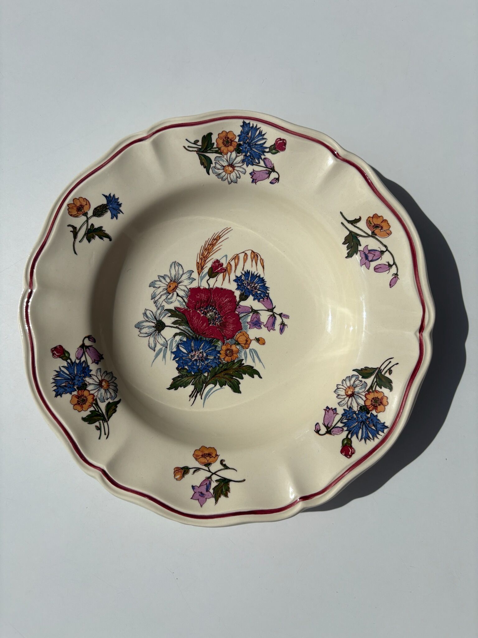 Assiette Creuse Sarreguemines Agreste
