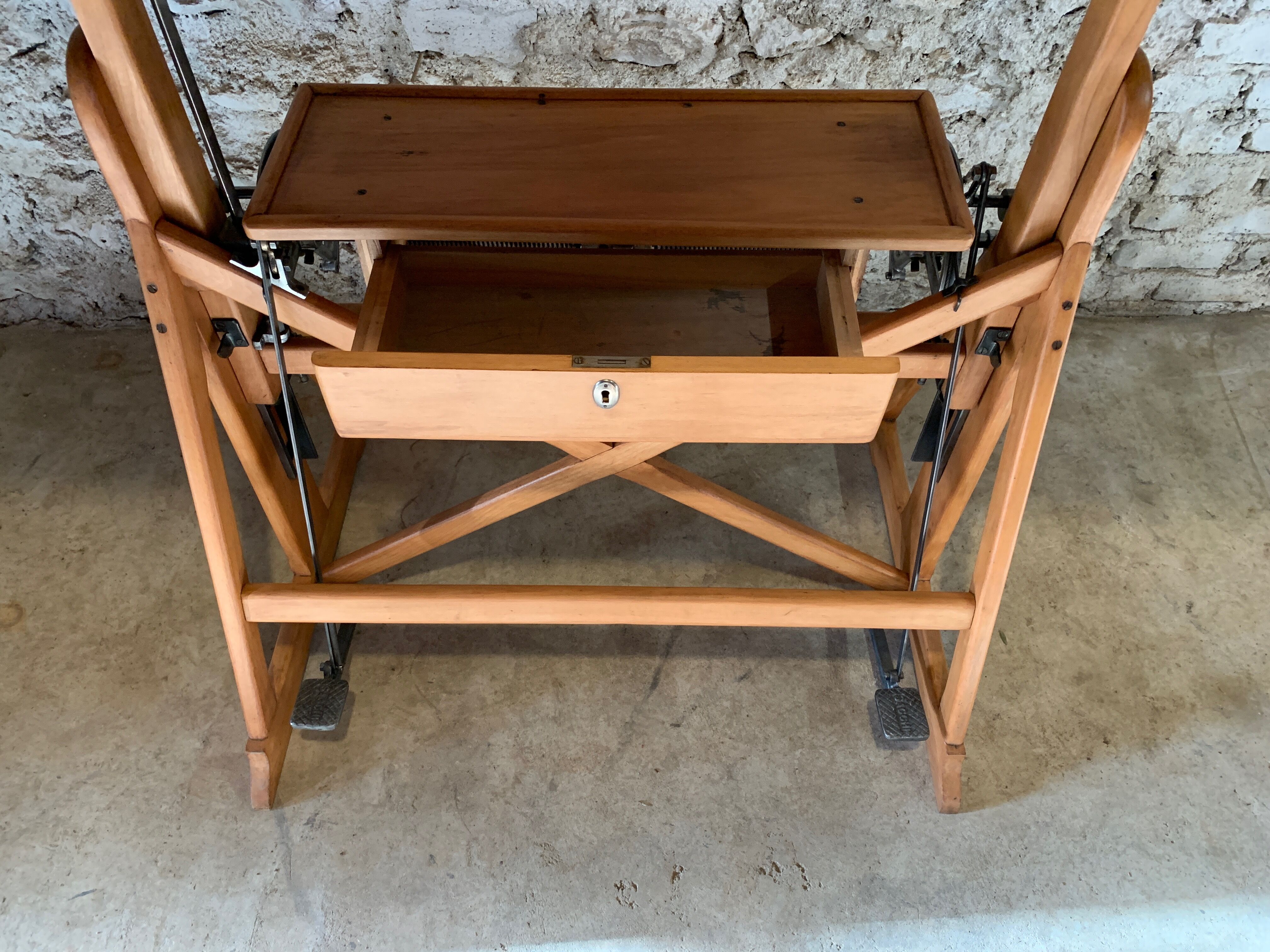 Drawing table of italian architect Sacchi circa 1930