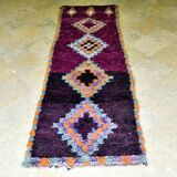 Vintage Berber hallway rug