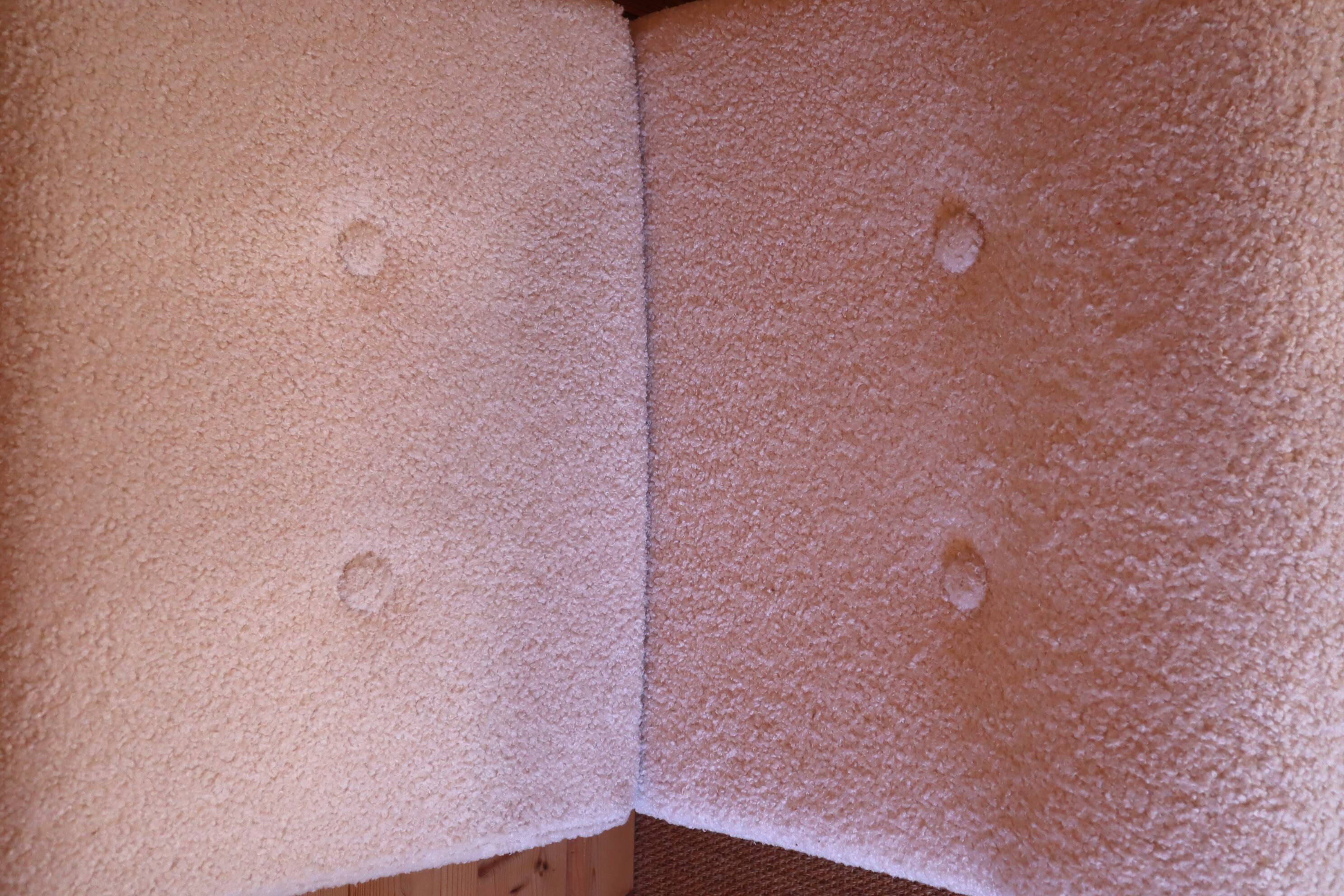 Cosy sherpa boucle armchair