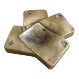 Ashtray, pocket tray playing card