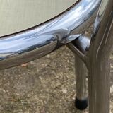 Mismatched formica chairs and stool 1960