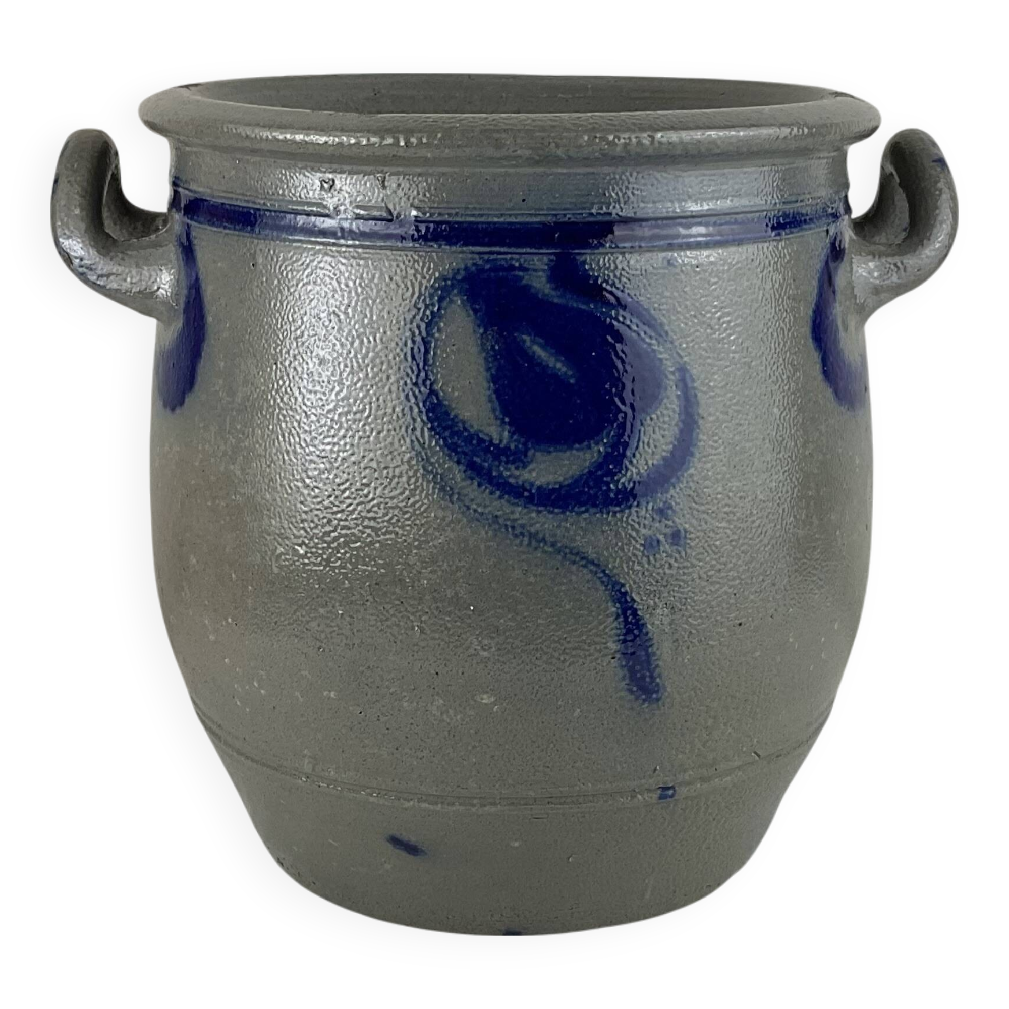 Very old Alsace stoneware storage jar