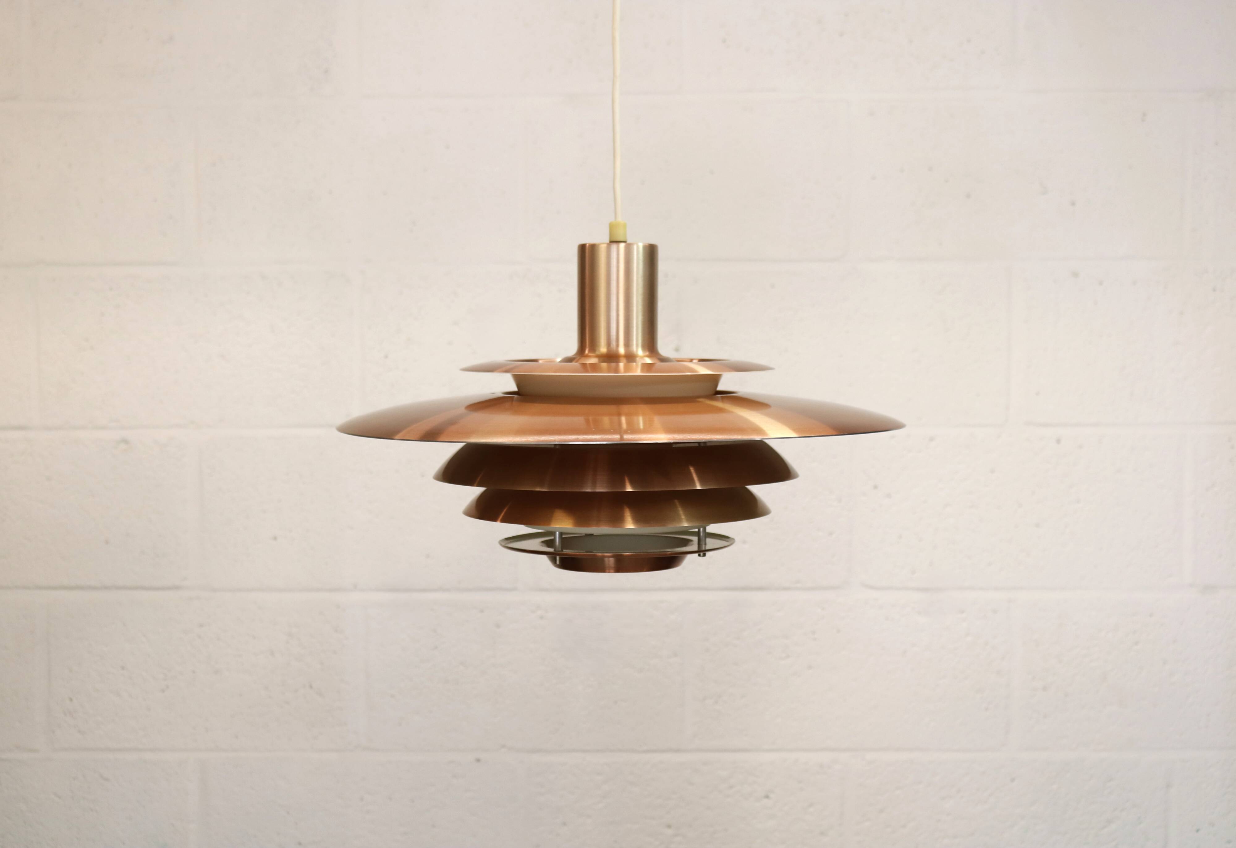 Very rare old Danish design lamp by Teknika model 425 - 60's