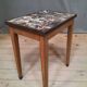 Small coffee table with marble top