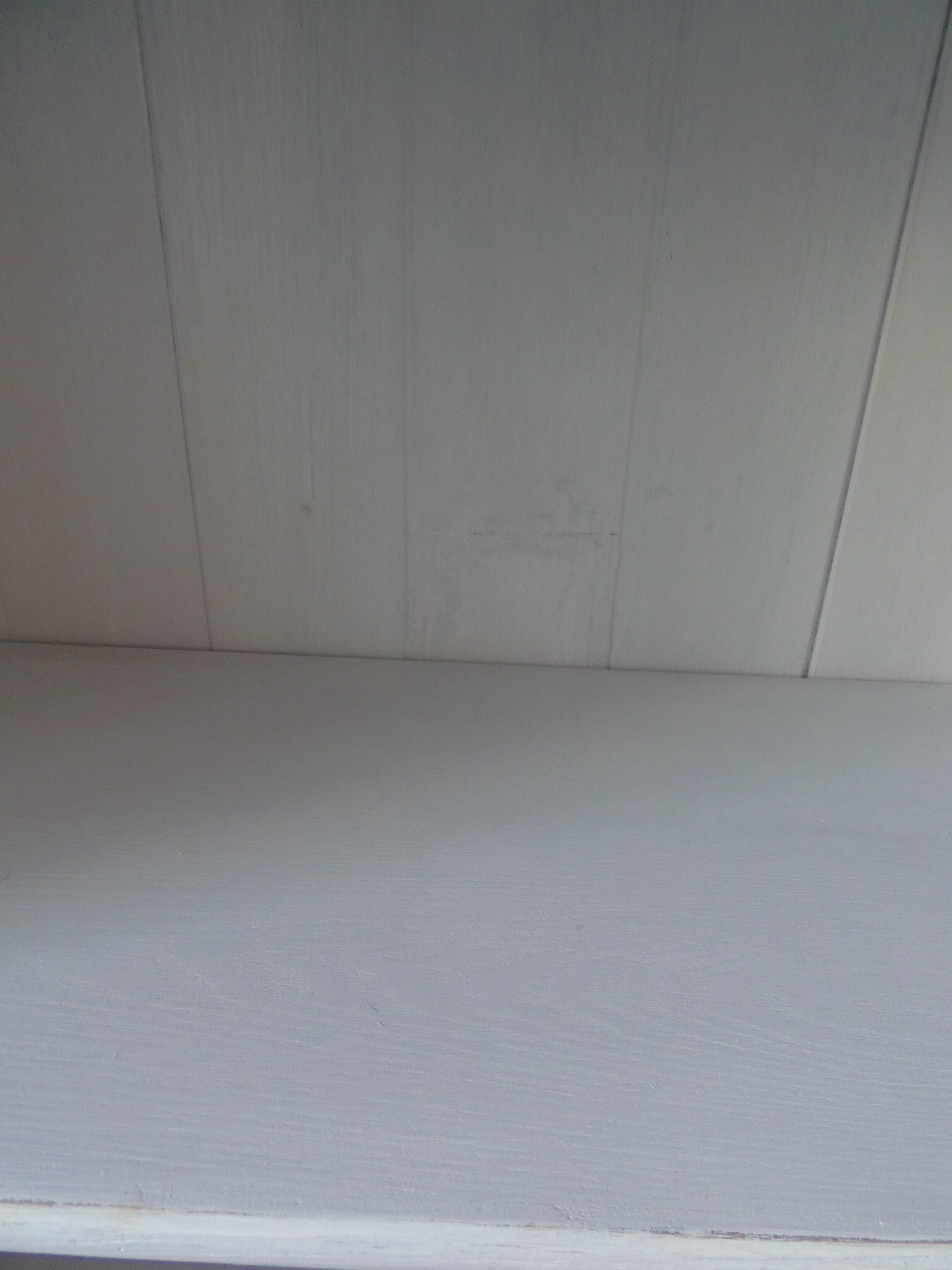 Pearl grey patinated bookcase