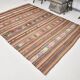 Tapis Kilim vintage turc en laine
