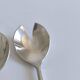 Silver plated salad servers, Italy, 1980s