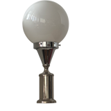 Chrome Space Age lamp