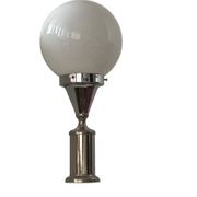 Chrome Space Age lamp