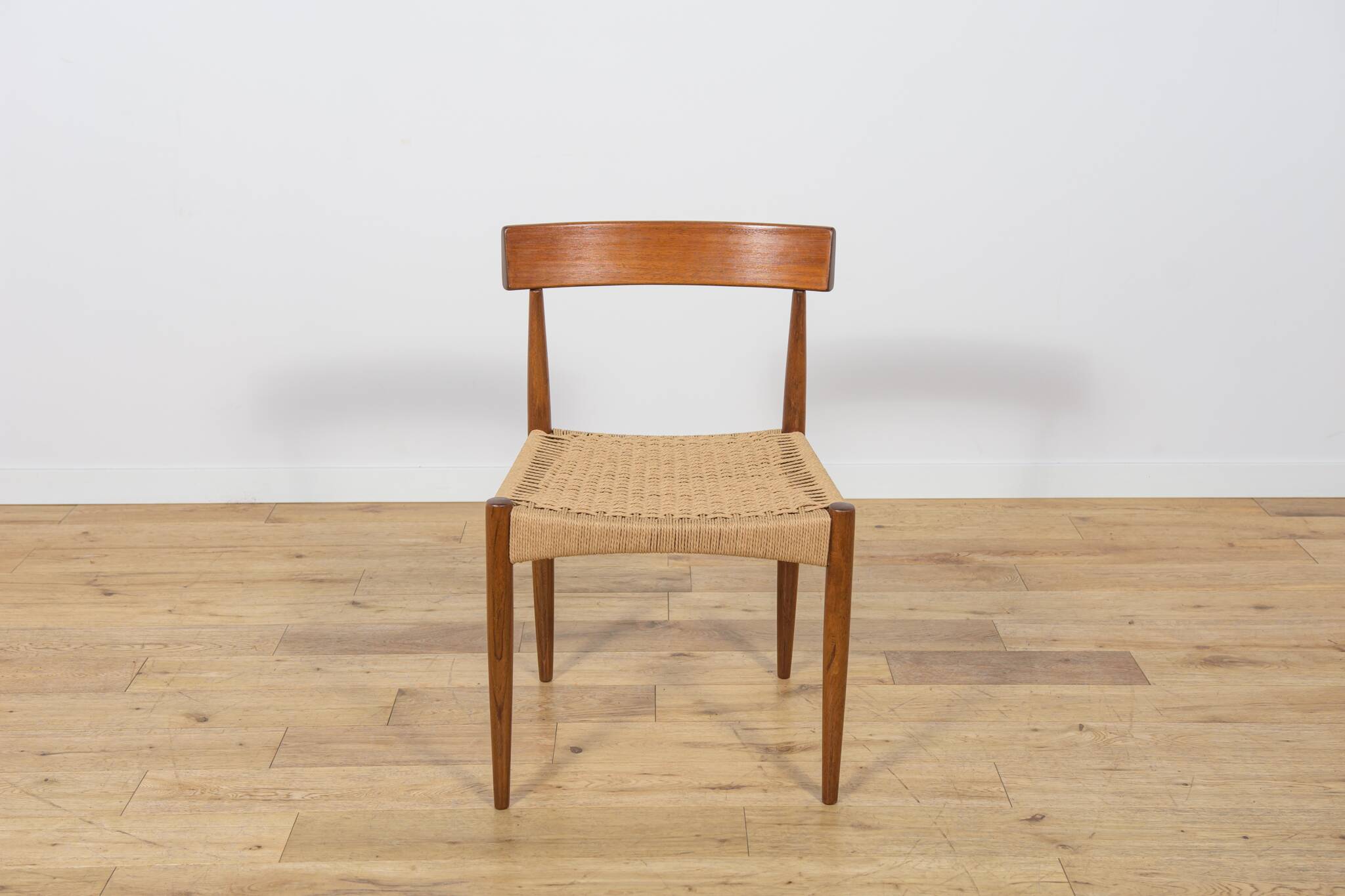 Mid-Century Modern Dining Chairs by Arne Hovmand-Olsen for Mogens Kold, 1960s, Set of 8