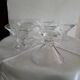 Set of 6 vintage ice cream bowls