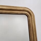 Antique Louis Philippe period gilded mirror