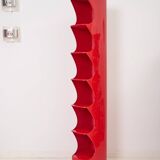 Red "Totem" column, Valeric Doubroucinskis, Rodier 1970s