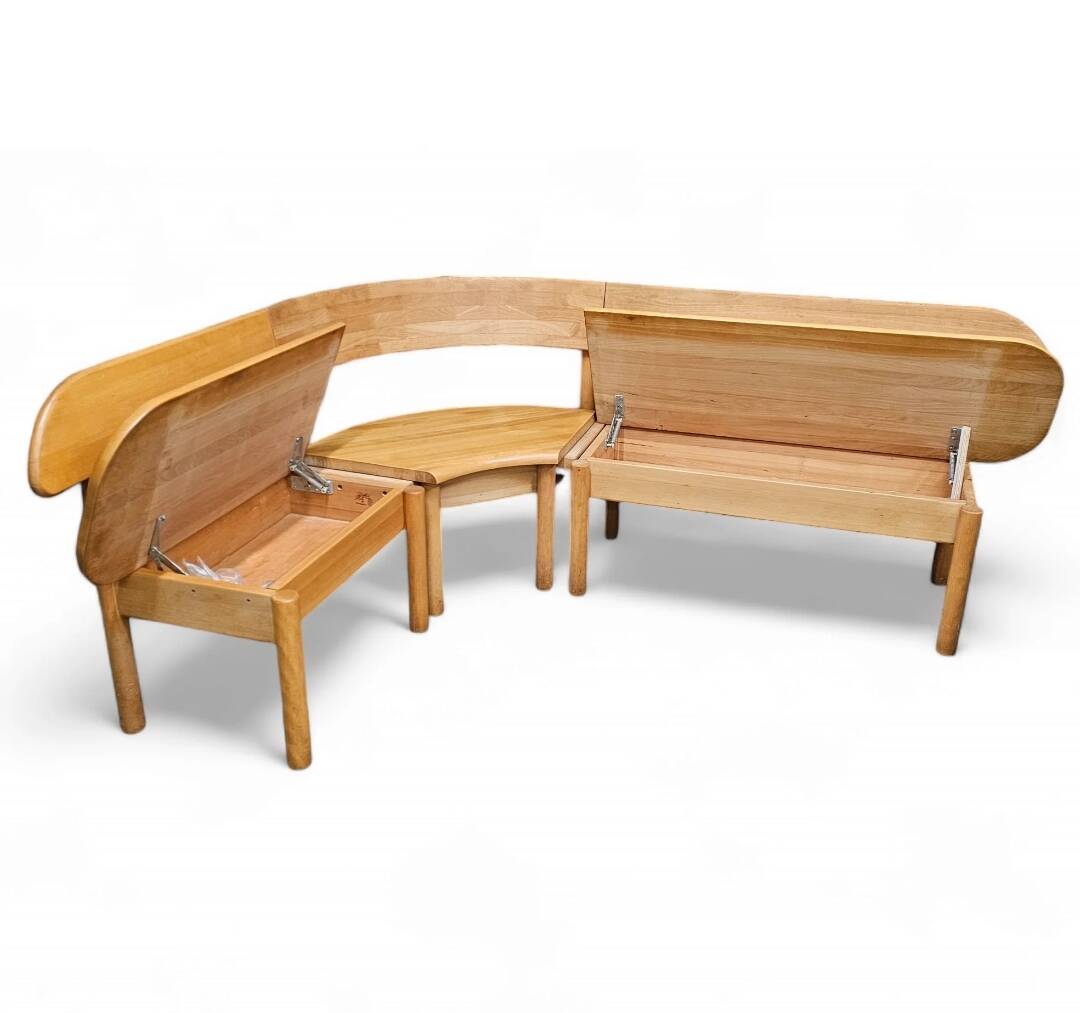Very rare Ansager mobler set, table , sofa 3x chairs / corner bench