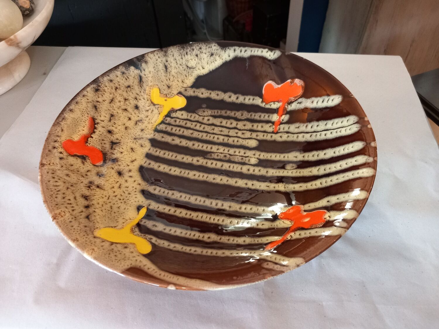 Hollow dish .vintage