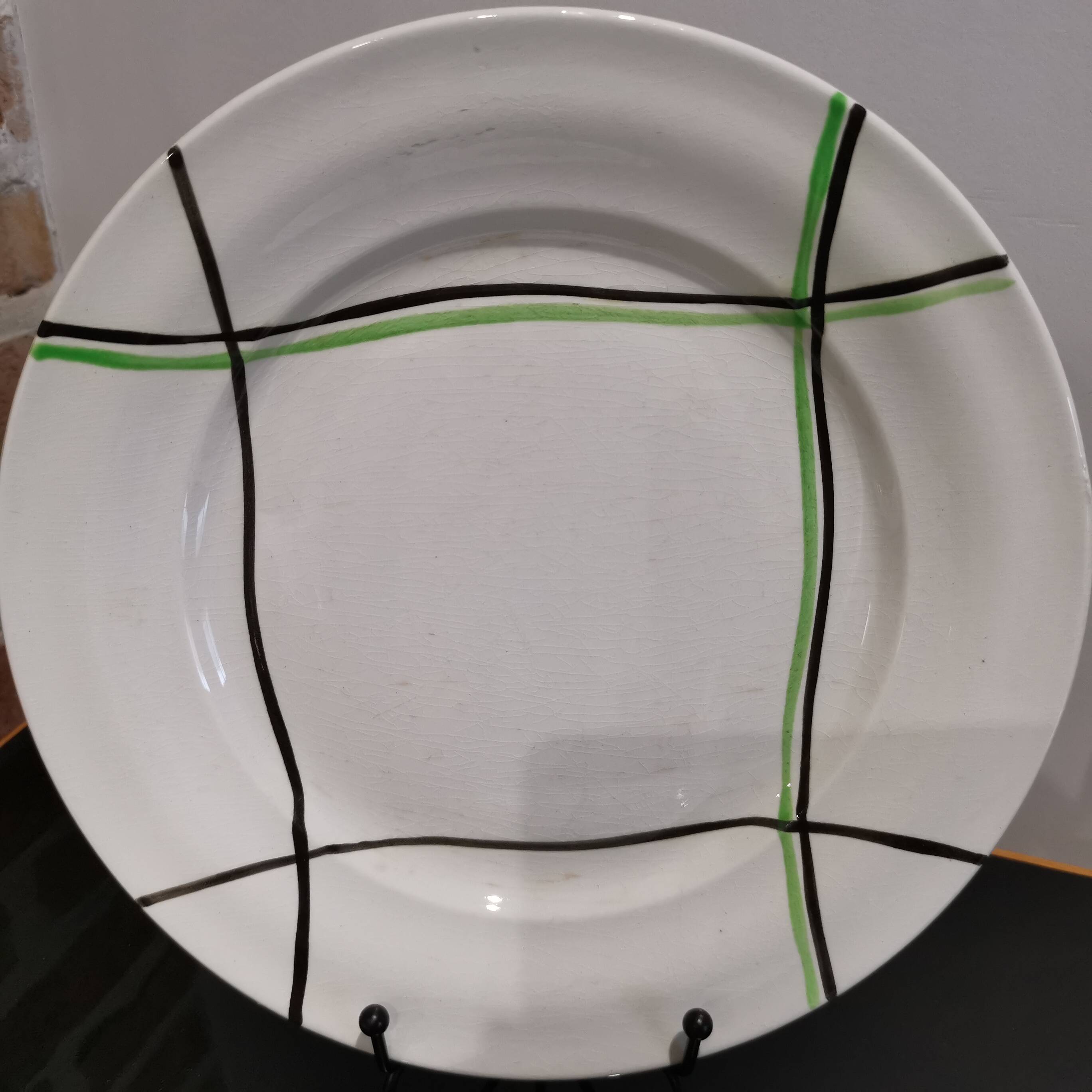 10 Céranord St Amand flat plates “Bayonne” model