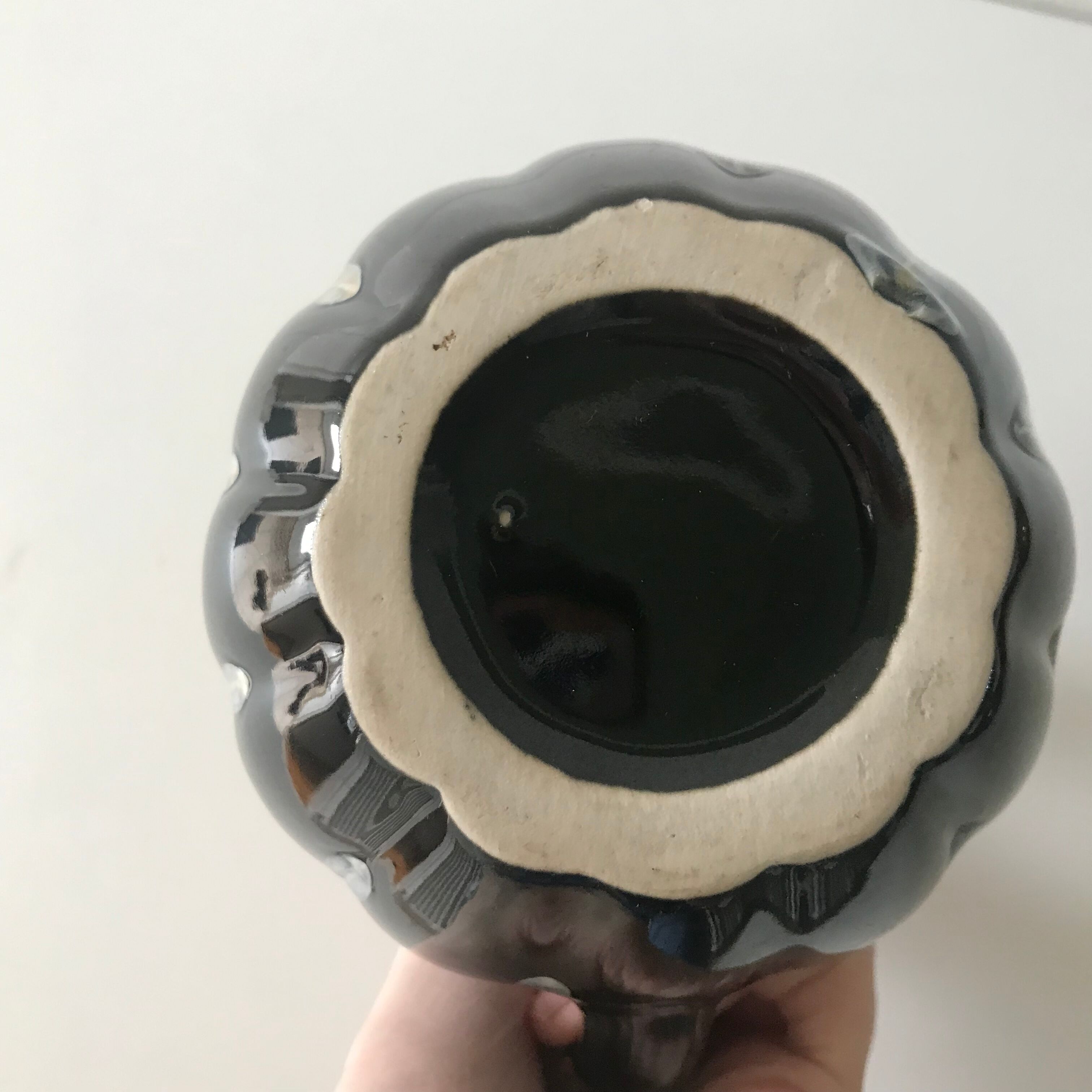 Jug old pumpkin shape