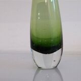 Vintage Scandinavian glass vase 1960