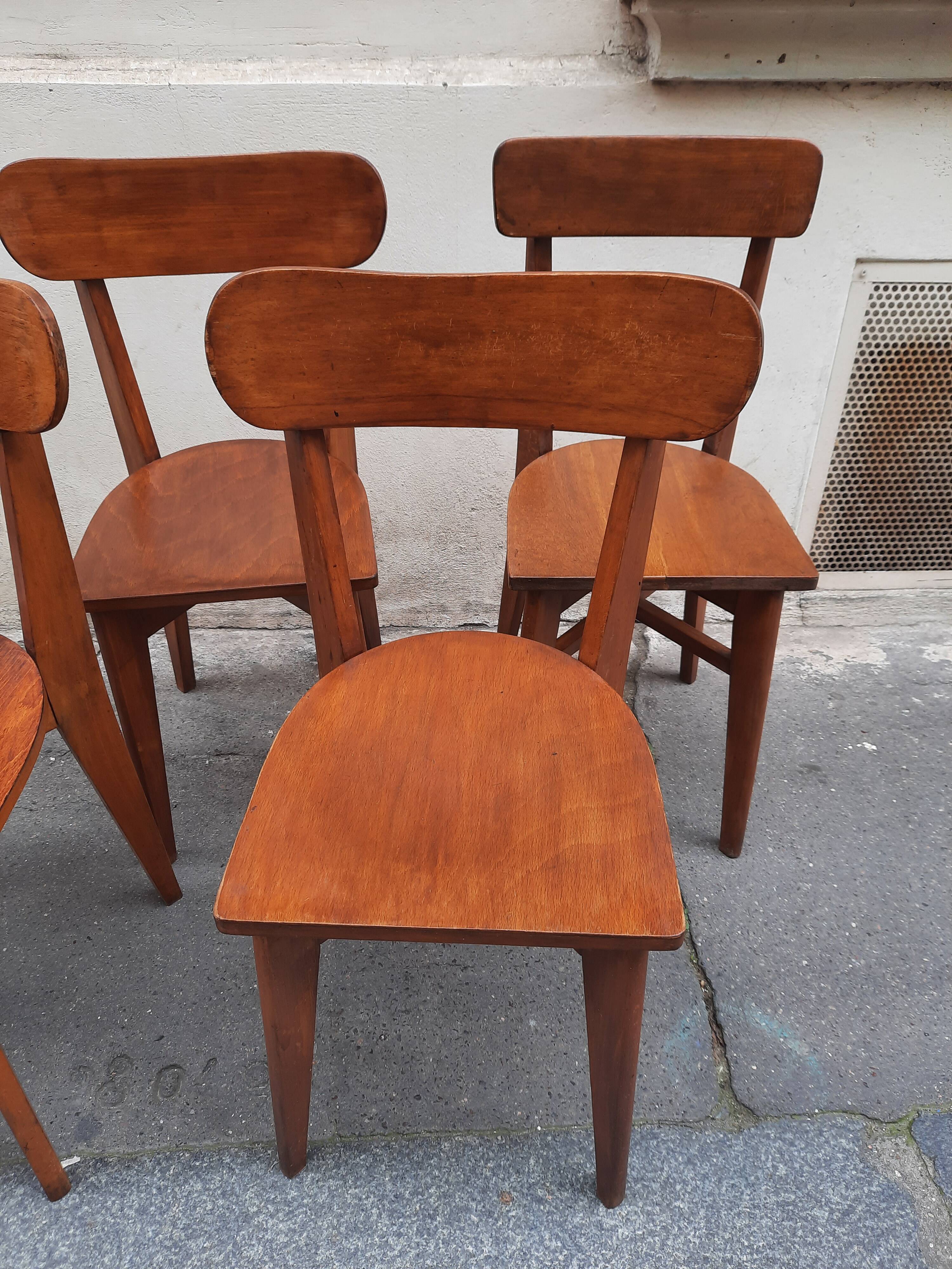 Lot of vintage bistro chairs