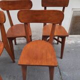 Lot of vintage bistro chairs