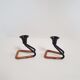 Pair of candlesticks Laurids Lonborg Denmark 60s