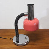 Pink table lamp, 70's