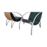 Pair of armchairs "Karlo" by Karl Friedrich Foster for KFF, 90s