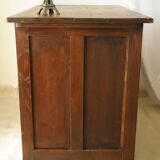 Vintage oak pedestal desk