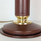 Le Tanneur leather lamp