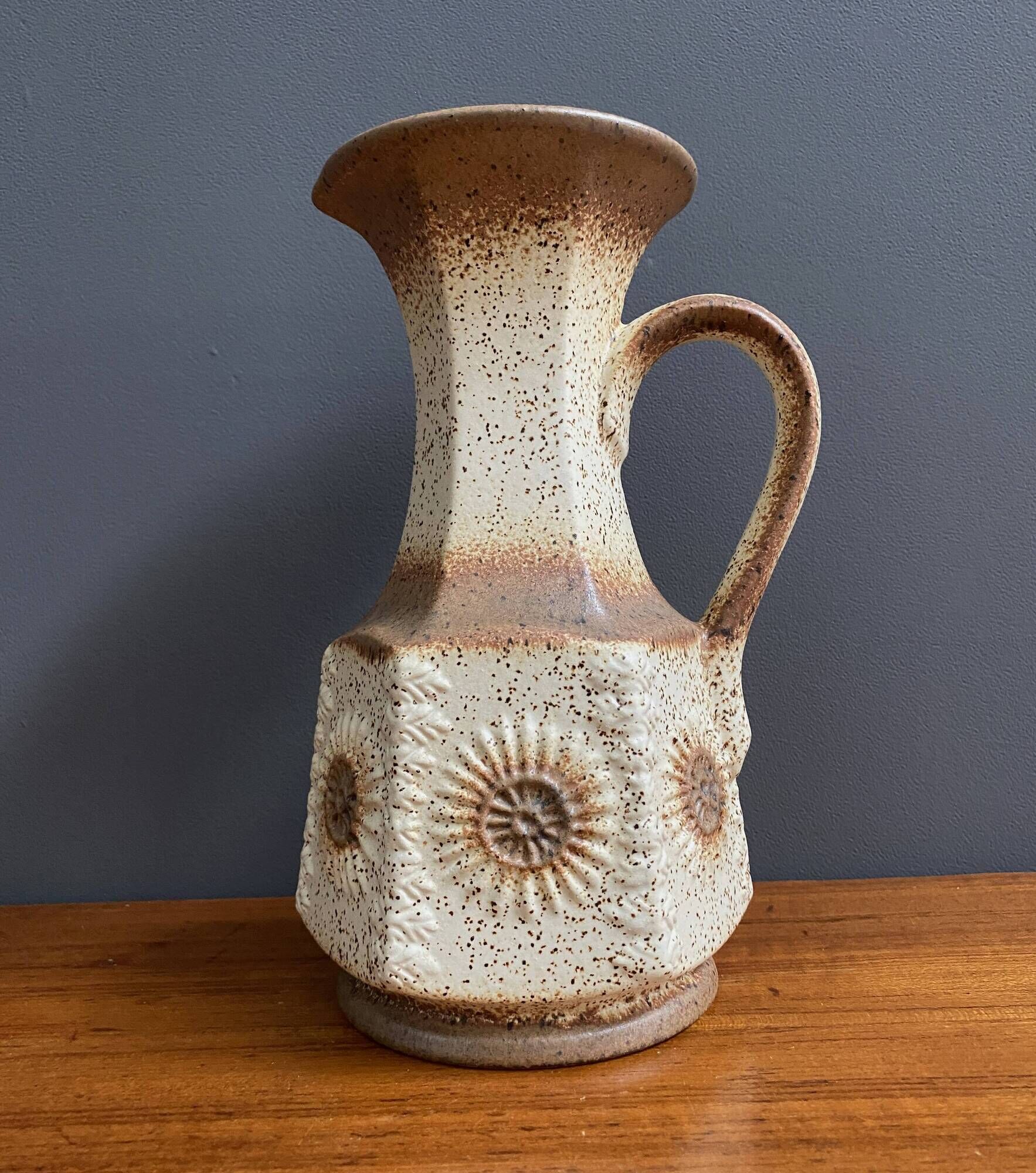 Uberlacker vase model 1866-25 West geramny pottery 1970s