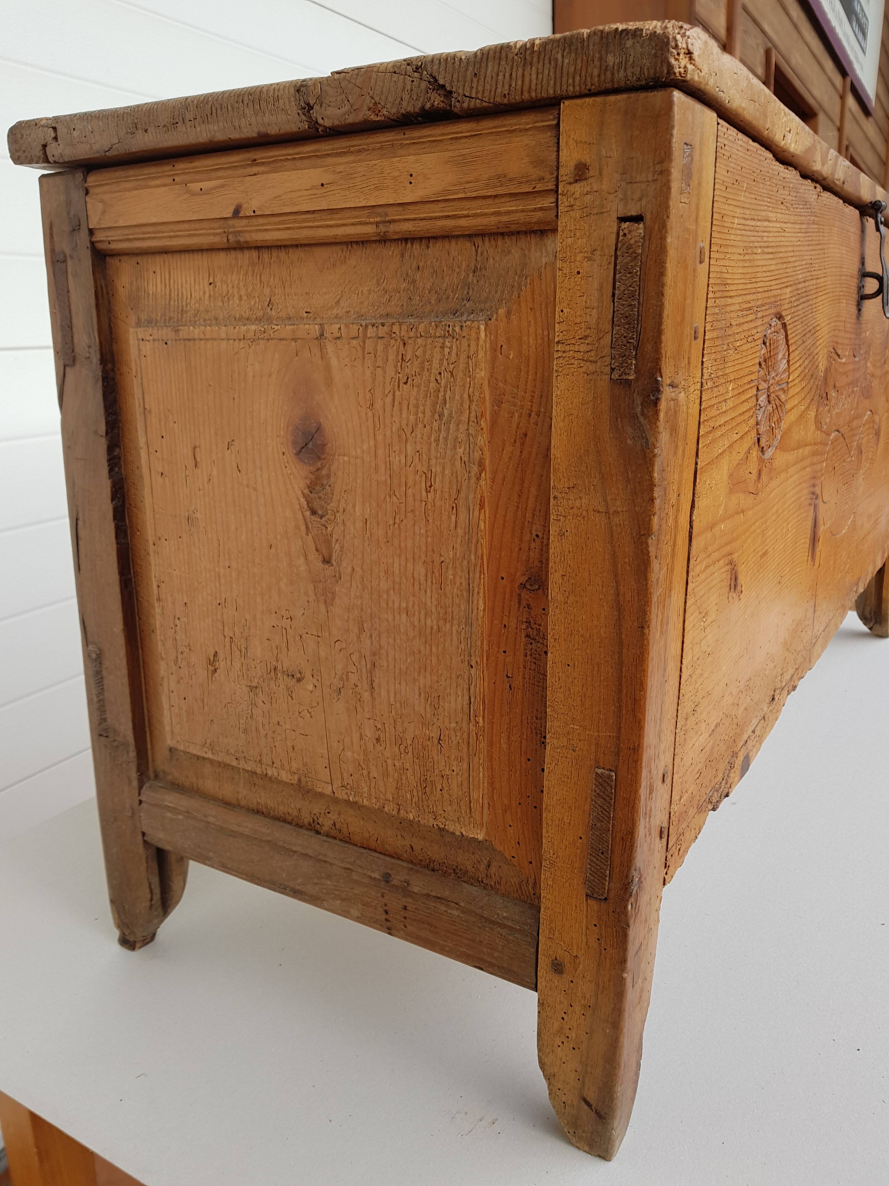 Wedding Chest dated "1895" Flavie Honorine