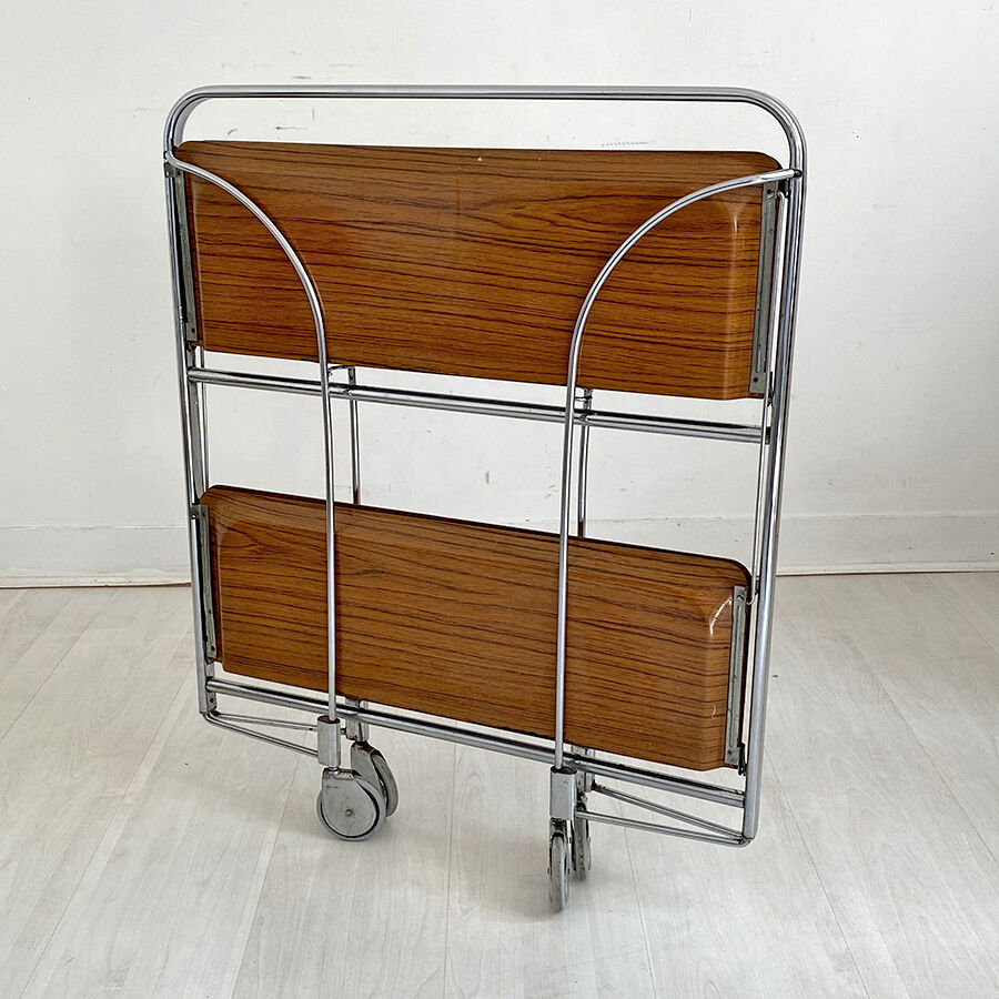 Folding service with vintage roulette 80's