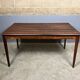 Mid-century rosewood extendable dining table