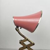 Pair of Italian Mid-Century Scissor Wall Lamps, 1950's