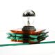 Stunning  large 1980s Italian mirror ceiling lamp in Postmodern design