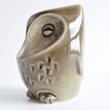 Tirelire en céramique en forme de hibou par Ditmar Urbach, années 1960.