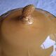 Ochre earthenware soup tureen/vegetable dish from Haute Provence